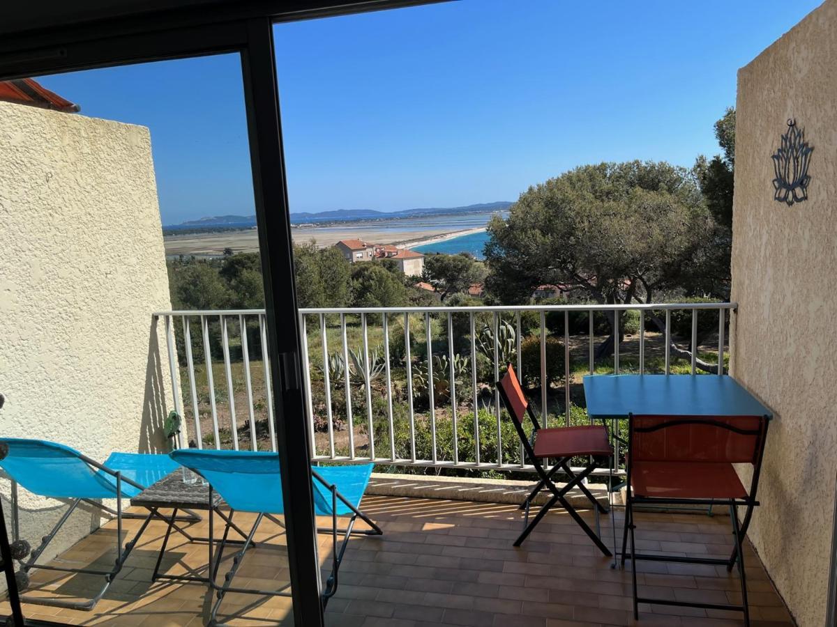 Appartement Hyeres - Costebelle Duplex Vue Mer Balcon Residence Privee Parking - Marie Caroline Exteriör bild